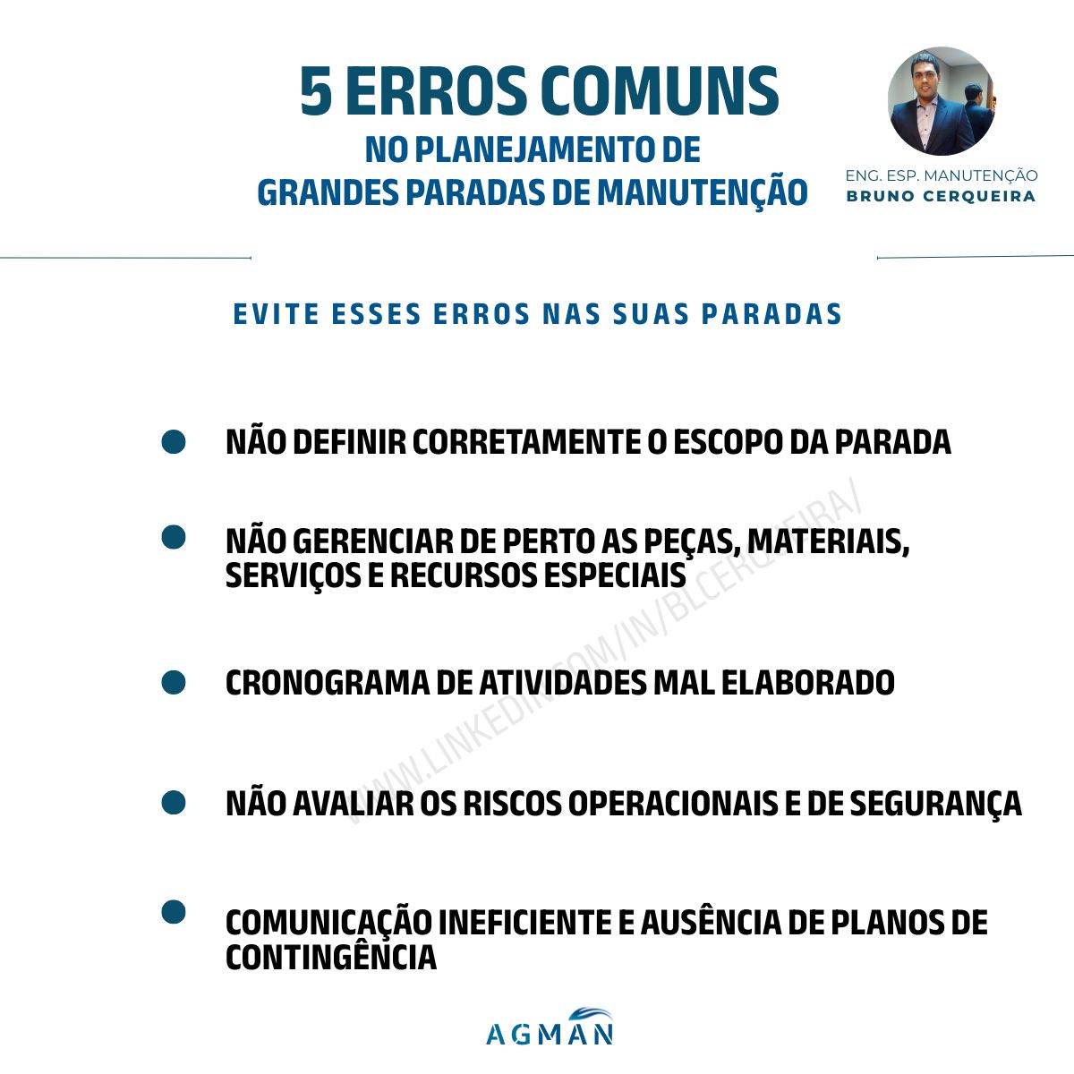 Linkedin - Eng. Esp. Bruno Cerqueira